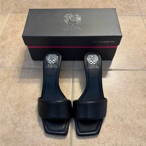 Vince Camuto Black Sandals
